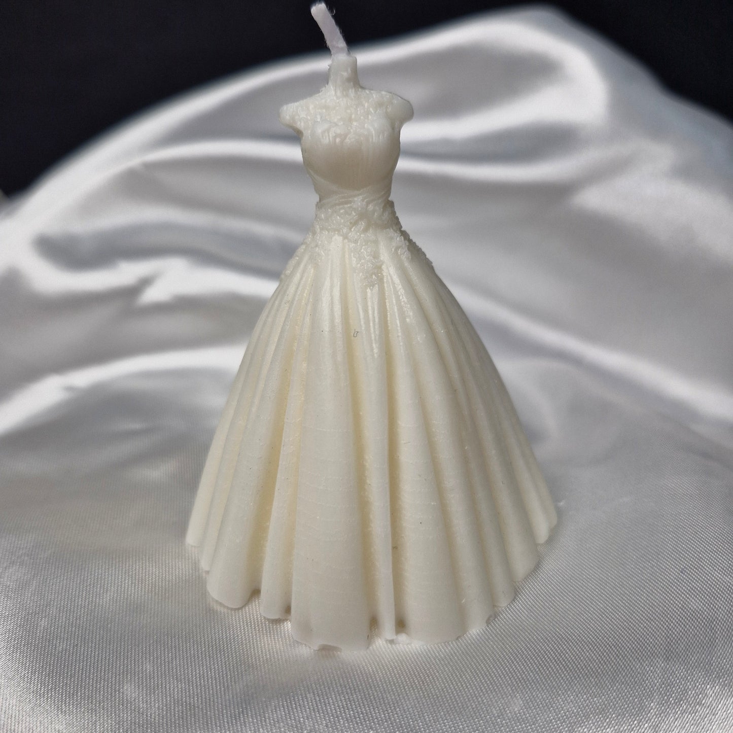 Wedding Favours Bridal Dress Pillar Candle